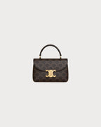 CELINE Teen Nino Bag Triomphe Canvas | 賽琳 手袋 (啡色老花)
