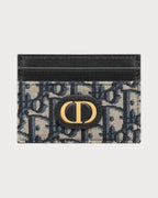 CHRISTIAN DIOR 30 Montaigne Card Holder | 迪奧 30蒙田卡套 (藍色老花) - LondonKelly 英國名牌代購