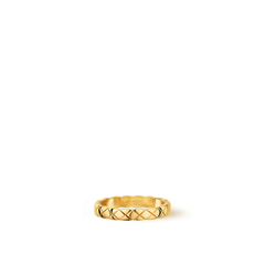 CHANEL J11793 Coco Crush Ring Quilted Motif Mini & 18K White Gold | 香奈儿 戒指 (多色)