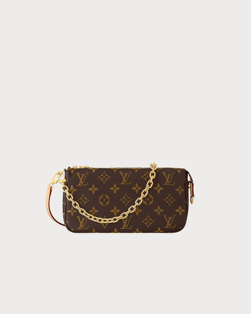 LOUIS VUITTON M82766 Pochette Accessoires | 路易威登手袋(啡色老花)