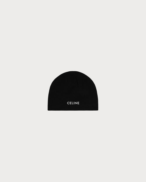 CELINE Beanie in wool | 赛琳 冷帽 (黑色)