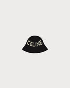 CELINE Beanie in crocheted cotton | 赛琳 冷帽 (黑色)