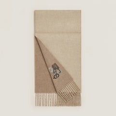 HERMES Recto-Verso PM H Puzzle Scarf | 愛馬仕 男仕頸巾 (多色)