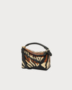 LOEWE Puzzle Edge Raffia Bag(Small/Multicolor)