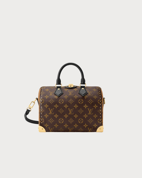 LOUIS VUITTON M26181 Speedy 25 Trunk Bag Monogram Coated Canvas(Brown)