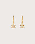 CELINE Triomphe Solitaire Sparkle Earrings | 赛琳 耳环 (金色)