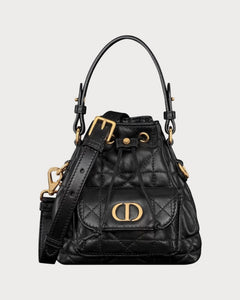 CHRISTIAN DIOR Dior Caro 水桶包 羊皮革(迷你款/3色)