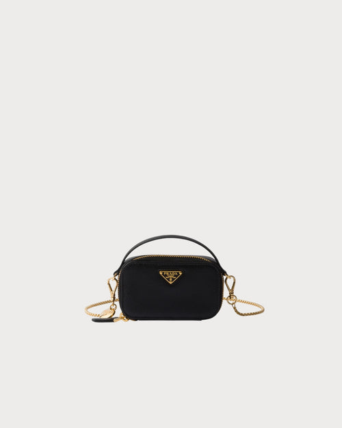 PRADA Saffiano Leather Mini-Pouch | 普拉达 迷你手袋 (black)