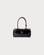 MIU MIU Beau Naplak Patent Leather Bag | 缪缪 手袋 (黑色)