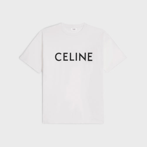 CELINE Men's Loose T-Shirt | 赛琳 男仕上衣 (White)