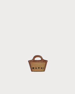 MARNI Tropicalia Micro Bag | 瑪尼 草編袋 (Tan)