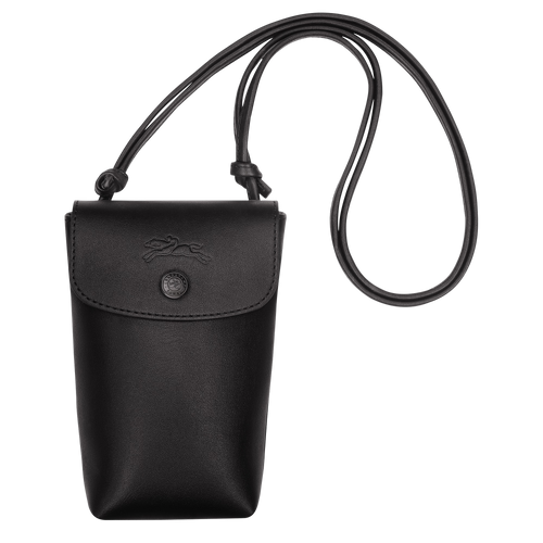 LONGCHAMP Le Pliage Xtra Phone Case with Leather Lace | Longchamp Phone Bag (Multicolor)