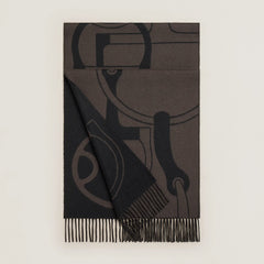 HERMES Metal Equestre Scarf | 愛馬仕 男仕頸巾 (多色)