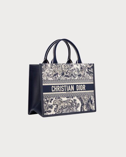 CHRISTIAN DIOR Medium Dior Book Tote | Dior Tote Bag (Medium/Blue)