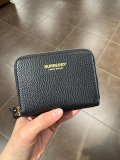BURBERRY Mini Zip Around Wallet | Burberry Wallet (Multicolor)