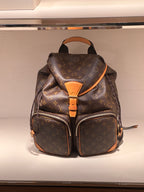 LOUIS VUITTON M14015 Men's Montsouris Cargo Backpack | Louis Vuitton Men's Backpack (Brown)
