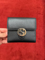 GUCCI Men's Blondie Wallet | 古馳 男仕銀包 (黑色)
