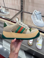 GUCCI Screener Web Sneaker | Gucci Sneakers (Green)