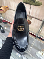 GUCCI Marmont GG Loafer | Gucci Loafers (Black)