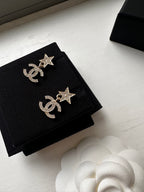 CHANEL Star CC Earrings | 香奈兒 幸運星星耳環 (金色)