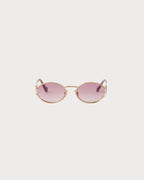 MIU MIU Logo Sunglasses Pink Beg Shaded Lenses | 缪缪 太阳眼镜 (粉米渐变镜片)