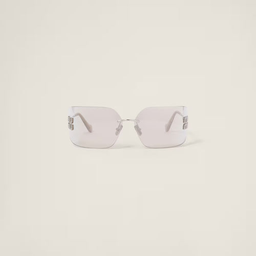 MIU MIU Aube Sunglasses Light Gold Lenses | 繆繆 太陽眼鏡 (淺金色鏡片)