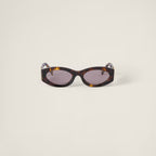 MIU MIU Glimpse Sunglasses Mauve Lenses(淡紫色镜片)