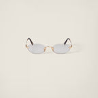 MIU MIU Logo Sunglasses Blue-Ray Transparent Lenses | 繆繆 太陽眼鏡 (藍光透明鏡片)