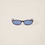 MIU MIU Regard Sunglasses Indigo Lenses(靛蓝镜片)