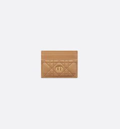 CHRISTIAN DIOR Caro 5-Slot Calfskin Card Holder | 迪奧 卡套 (多色)