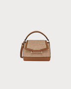 STRATHBERRY Mosaic Nano Raffia | 草编包 (棕色)