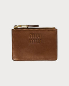 MIU MIU Nappa Leather Card Holder | 缪缪 卡套 (多色)