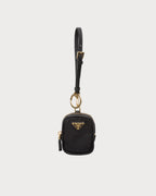 PRADA 1TT202 Re-Edition 1978 Re-Nylon Mini-Pouch Black | Prada Mini Pouch Keychain (Black)