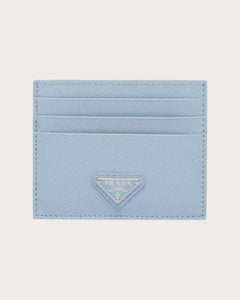 PRADA 1MC025 Saffiano Leather Triangle Logo Card Holder | 普拉达 卡套 (多色)