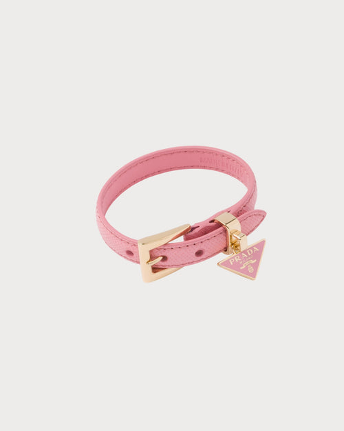 PRADA 1IB351 Saffiano Leather Bracelet | 普拉達 手帶 (多色)