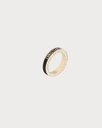 CHRISTIAN DIOR Dior Night Code Ring Gold-Finish Metal with White Crystals | 迪奥戒指(多色)