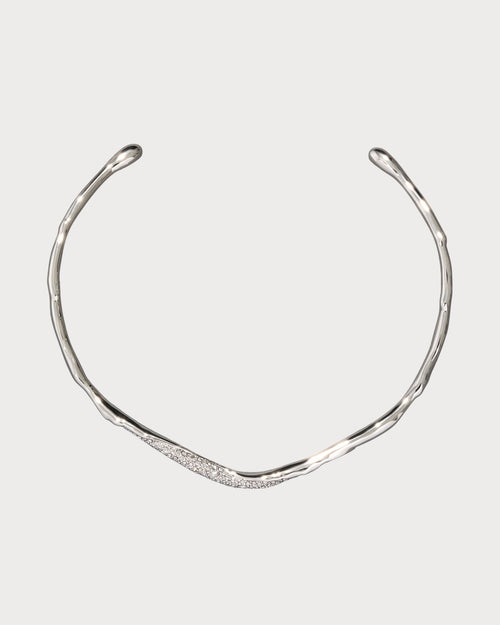 ALEXIS BITTAR Solanales 镀金水晶细项圈(3 色)