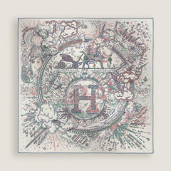 HERMES Please Hold The Line Scarf 90 | Hermès silk scarf (multicolor)