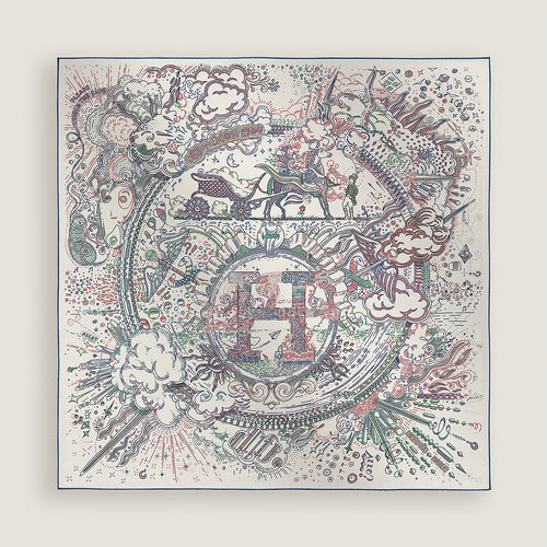 HERMES Please Hold The Line Scarf 90 | 爱马仕 丝巾 (多色)