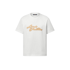 路易威登 1ahw92 Embroidered Signature T-shirt 棉质手袋(2色)