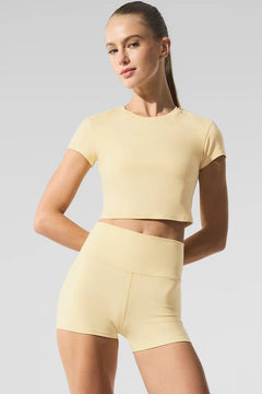 ALO YOGA Soft Crop Finesse Short Sleeve | 短版短袖上衣 (多色) - LondonKelly 英國名牌代購