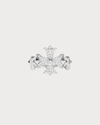 APM MONACO A23981OX Statement Cross Ring | 個性十字戒指 (銀色) - LondonKelly 英國名牌代購