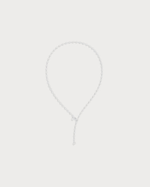 APM MONACO AC7350OX Y - Drop Spark Adjustable Necklace | 垂墜可調式項鍊 (銀色) - LondonKelly 英國名牌代購