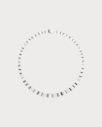 APM MONACO AC8080OX Pave Choker | 鋪鑽頸鏈 (銀色) - LondonKelly 英國名牌代購