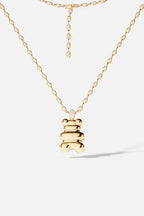 APM MONACO YC7949OX XL Loulou Yummy Bear Chain Necklace | 鏈條項鍊 (黃金款) - LondonKelly 英國名牌代購