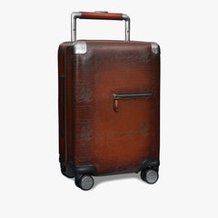 BERLUTI Formula 1005 Scritto Leather Rolling Suitcase | 伯魯提 行李箱 (多色) - LondonKelly 英國名牌代購