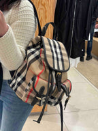 BURBERRY Enfield Check Backpack(Archive Beige) - LONDONKELLY 英國名牌代購