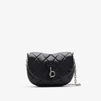 BURBERRY Quilted Rocking Horse Bag Black Paladium | 博柏利 手袋 (黑色) - LondonKelly 英國名牌代購