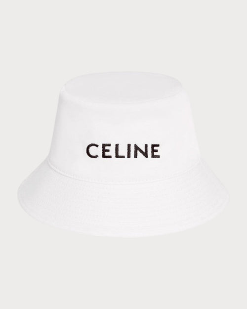 CELINE (M) Embroidered Bucket Hat Cotton(4 Colors) - LONDONKELLY 英国名牌代购