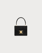 CELINE Small Box Blandine In Suede Calfskin With Strass | 赛琳 手袋 (黑色) - LondonKelly 英国名牌代购